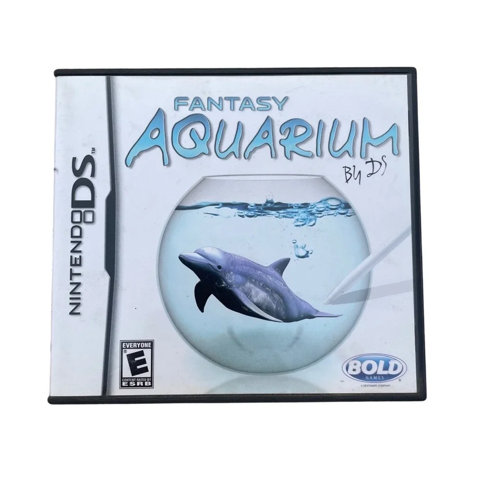 Fantasy Aquarium Nintendo DS Game CIB Bold Games Destineer NTR-AQ7E-USA